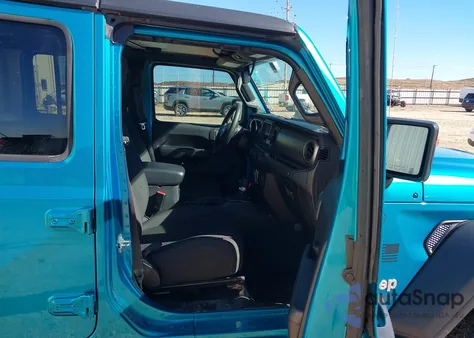 2020 Jeep Wrangler Unlimited Sport S 4X4 from USA, damaged, VIN 1C4HJXDN5LW164439